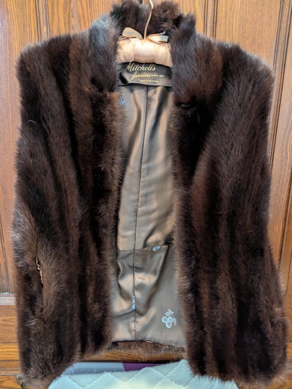 Brown Mink Fur Vest - Mitchell's Furriers - Picture 10 of 10